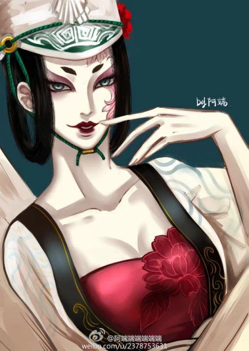 白无常图片,阴间使者神秘面纱下的威严与神秘